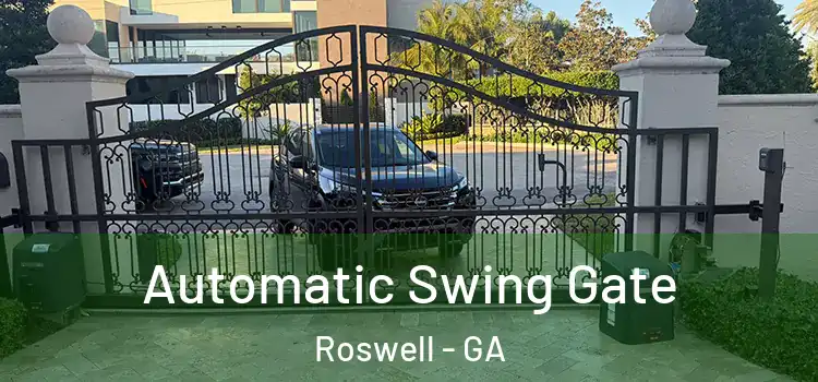  Automatic Swing Gate Roswell - GA