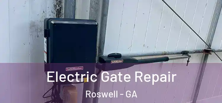  Electric Gate Repair Roswell - GA