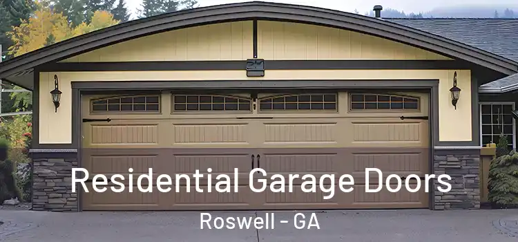  Residential Garage Doors Roswell - GA